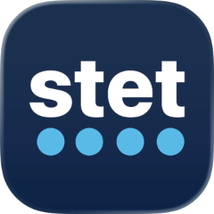 stet app icon